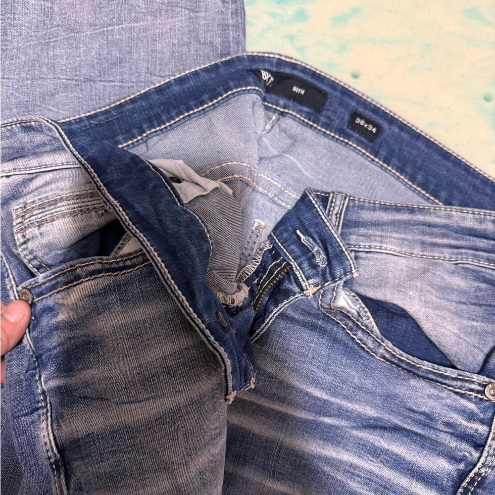 BKE Relaxed Fit Light Blue Jeans